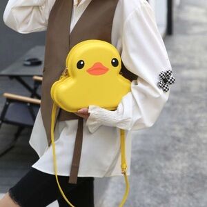 Yellow Duck Crossbody Bag